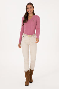 Triko klasike me logo të qëndisur