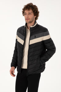 Xhup i lehtë klasik me shirita kontrasti