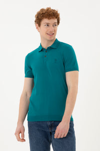 Pulovër polo me mëngë të shkurtra