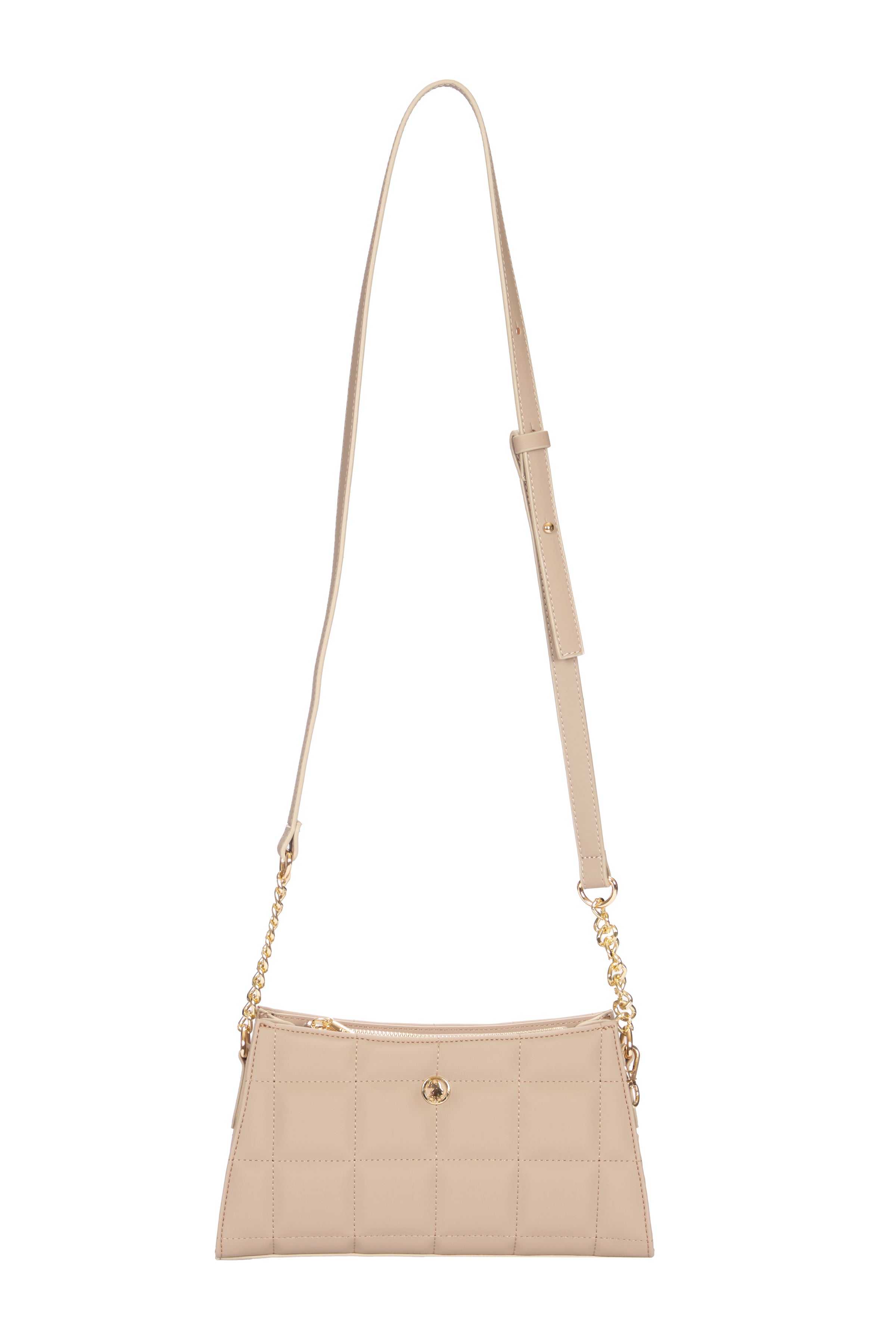 Çantë krahu me rrip me zinxhir