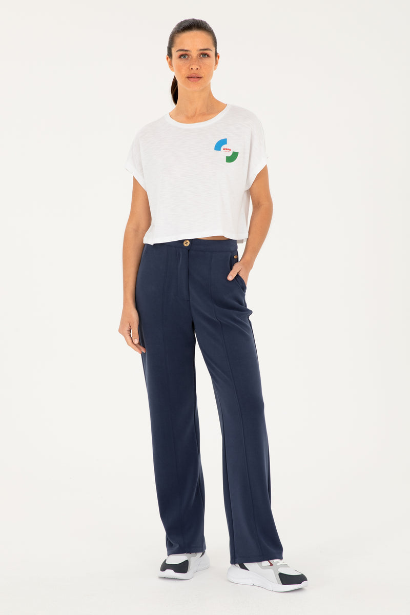 T-shirt crop-top USPA Sport