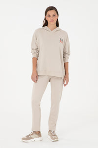 Hoodie bazik me shkrim minimalist USPA