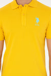 Bluzë polo klasike me logo shumëngjyrëshe