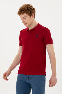Bluzë polo klasike me logo blu