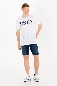 T-shirt me shkrim USPA retro