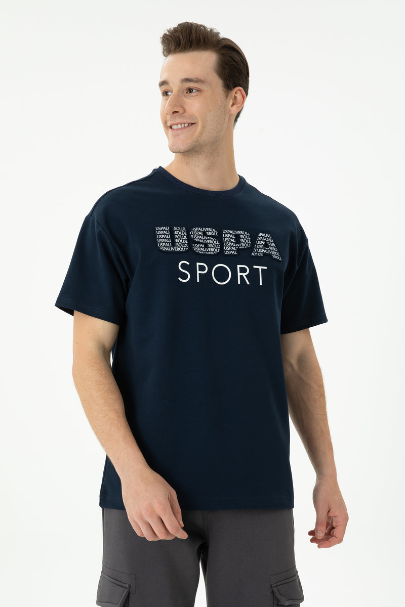 T-shirt USPA Sport me mbishkrim grafik