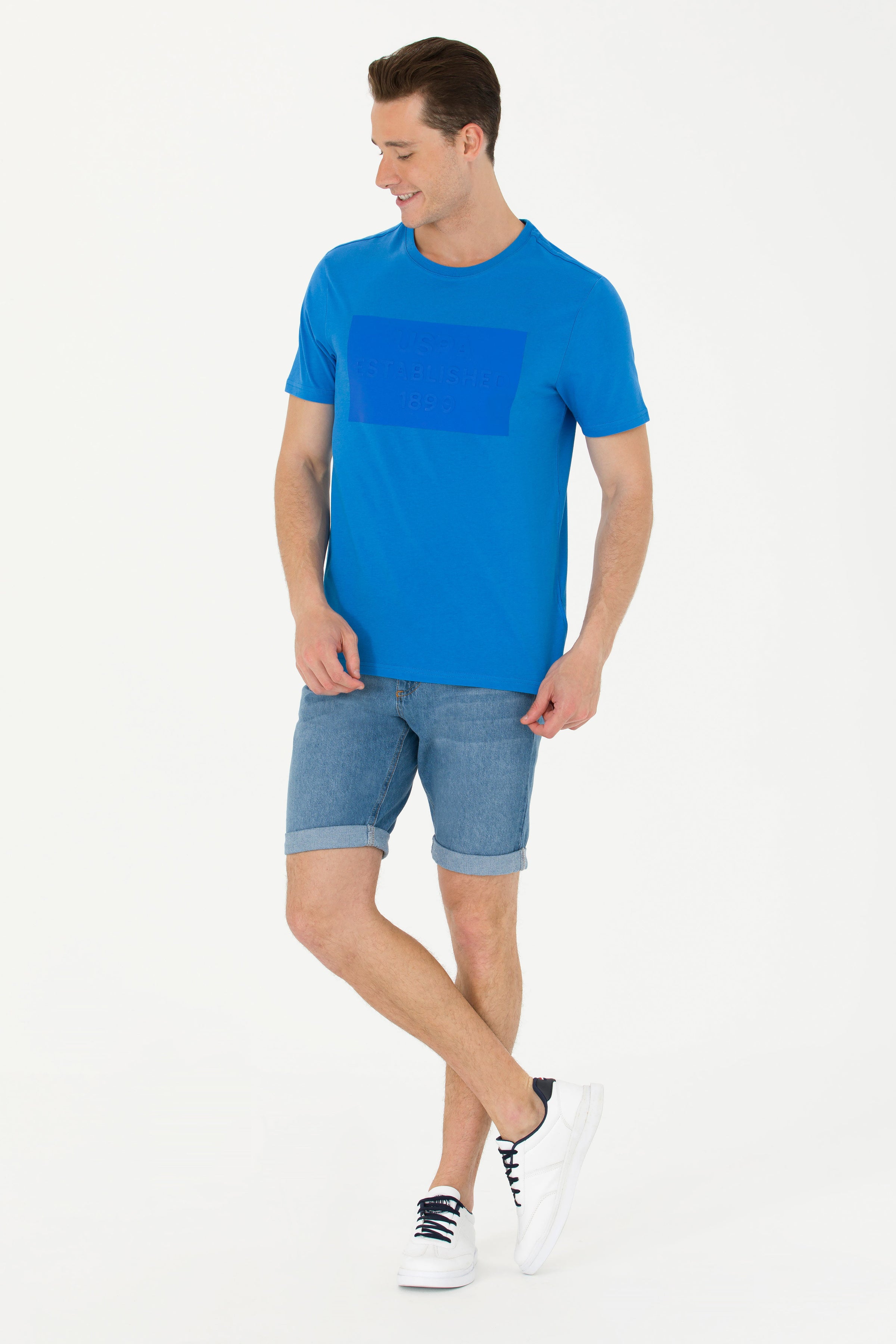 T-shirt USPA me shkrim 3D