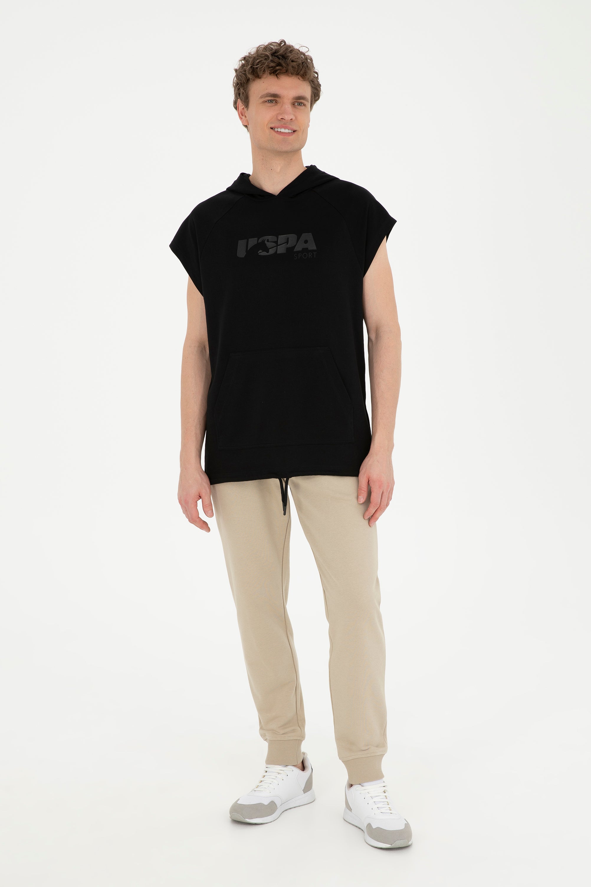 Hoodie USPA Sport me mëngë të shkurtra