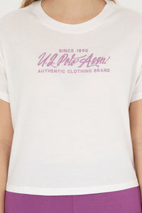 T-shirt i shkurtër me mbishkrim U.S. Polo Assn.