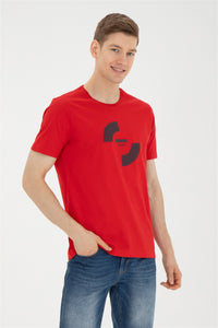 T-shirt USPA Sport me print minimalist
