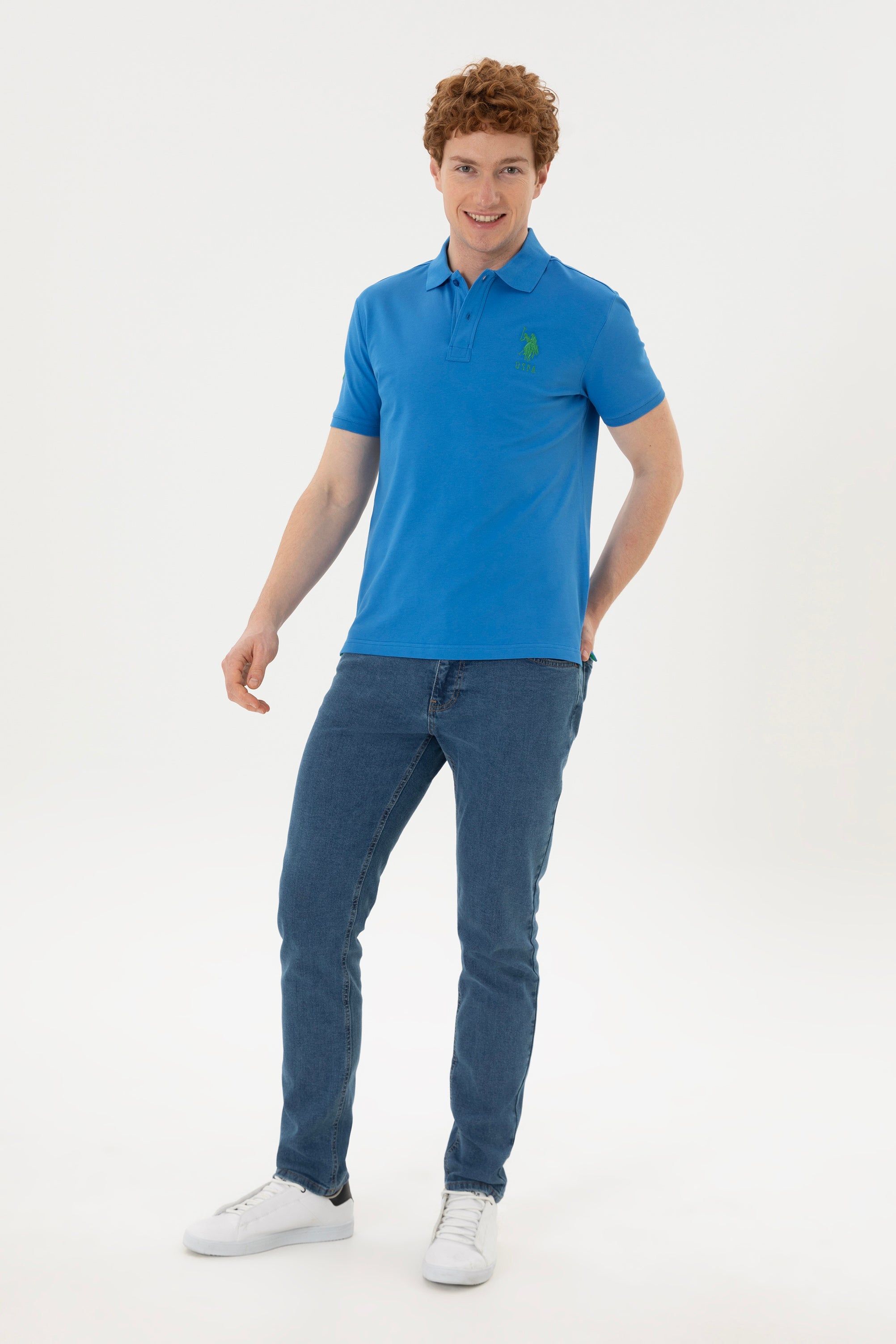 Bluzë polo me numrin ´3´