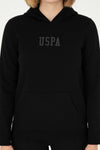 Hoodie me shkrim USPA me shkëlqim