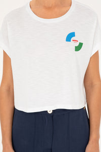 T-shirt crop-top USPA Sport