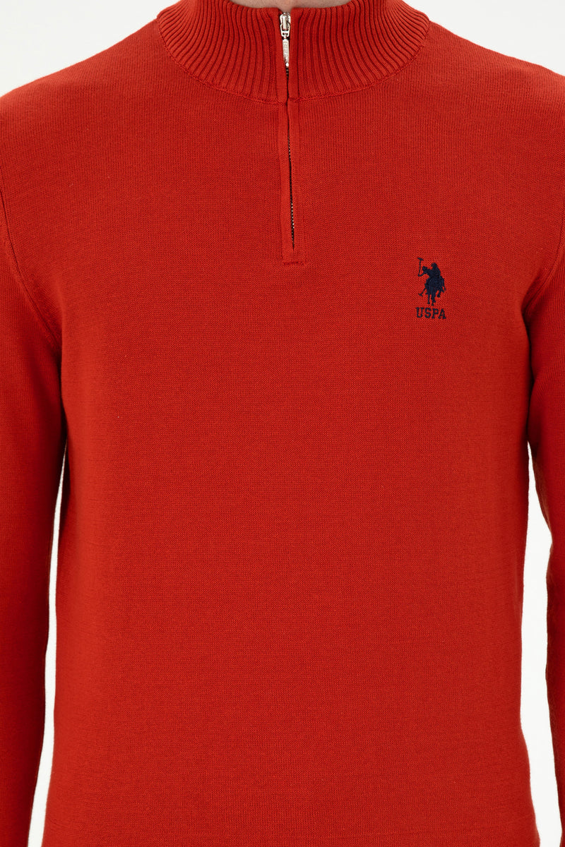 Pulovër klasike me jakë dhe zinxhir