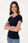 T-shirt bazik me logo minimaliste