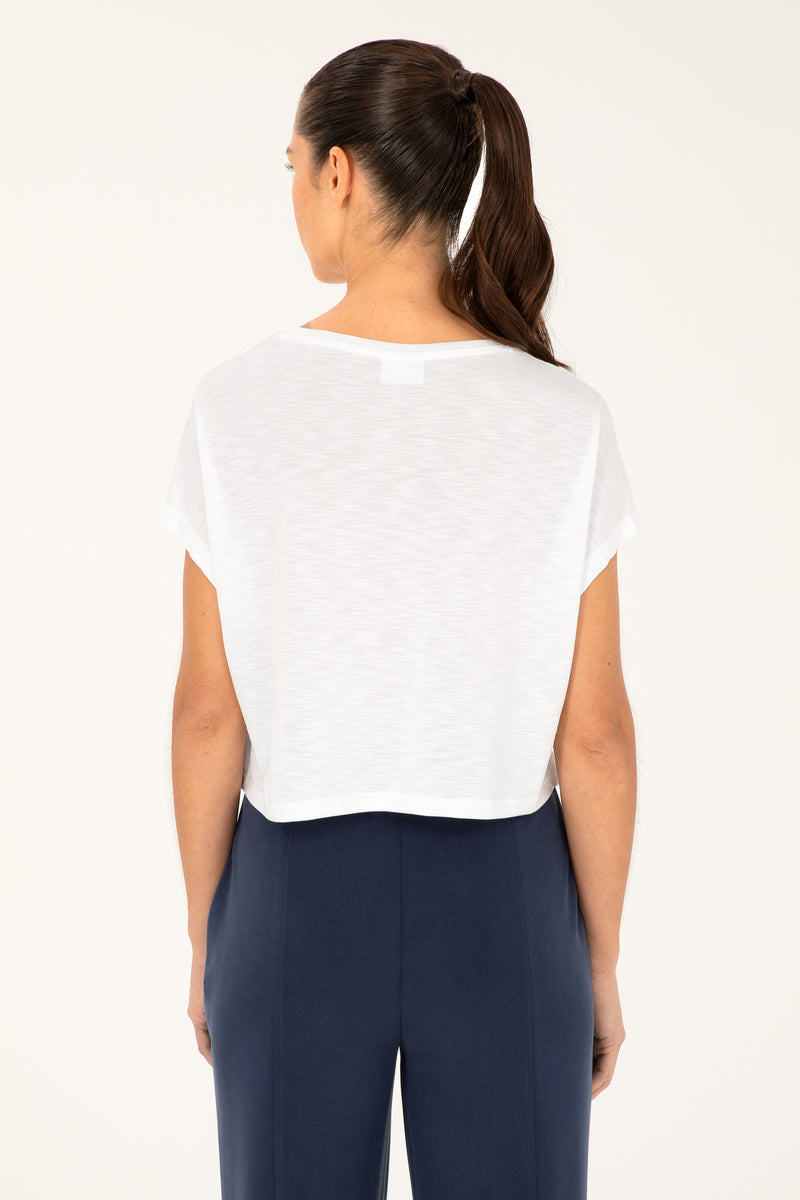 T-shirt crop-top USPA Sport