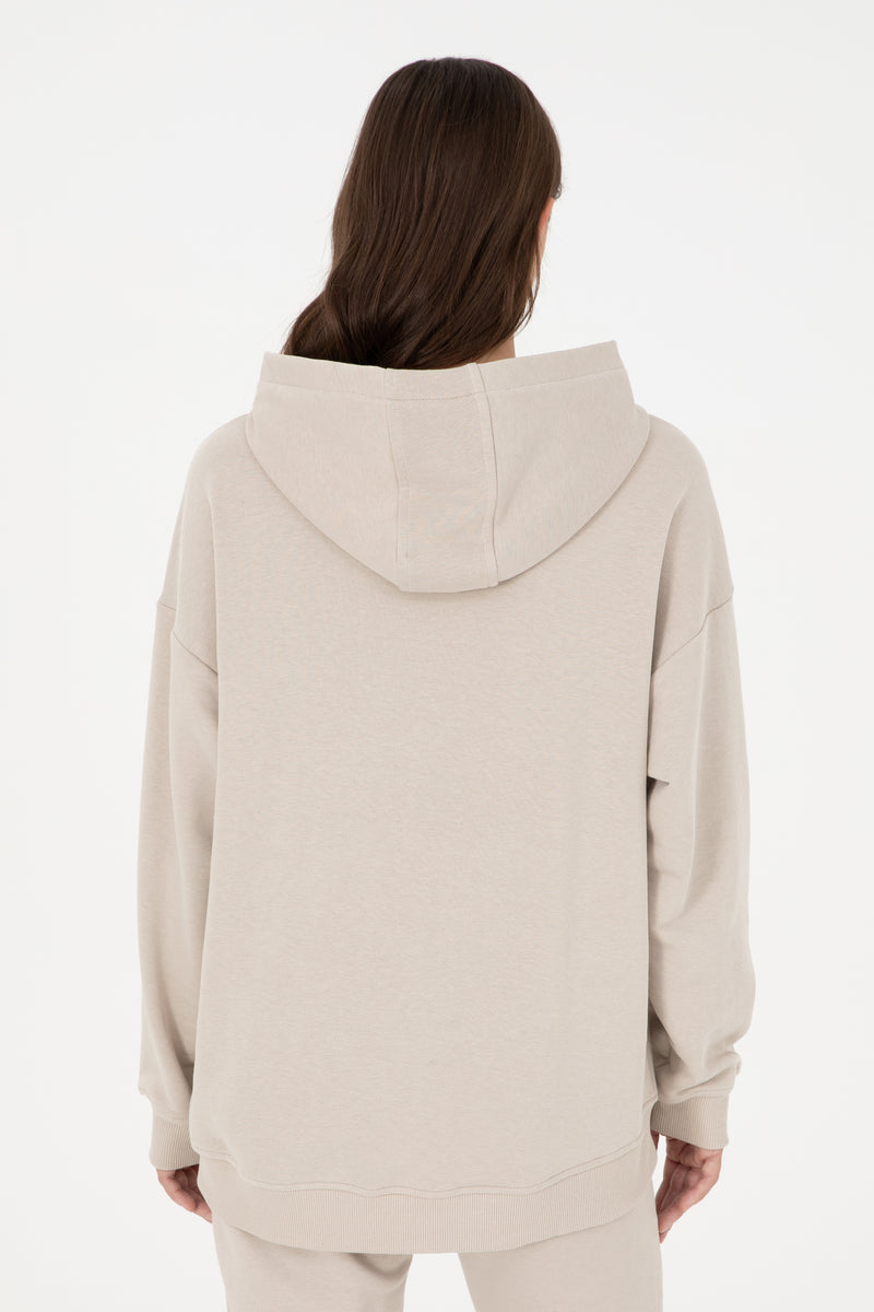 Hoodie bazik me shkrim minimalist USPA