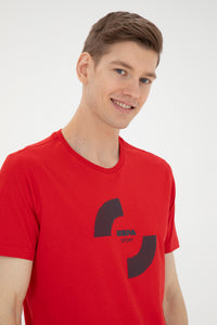 T-shirt USPA Sport me print minimalist