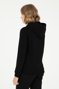 Hoodie me shkrim USPA me shkëlqim