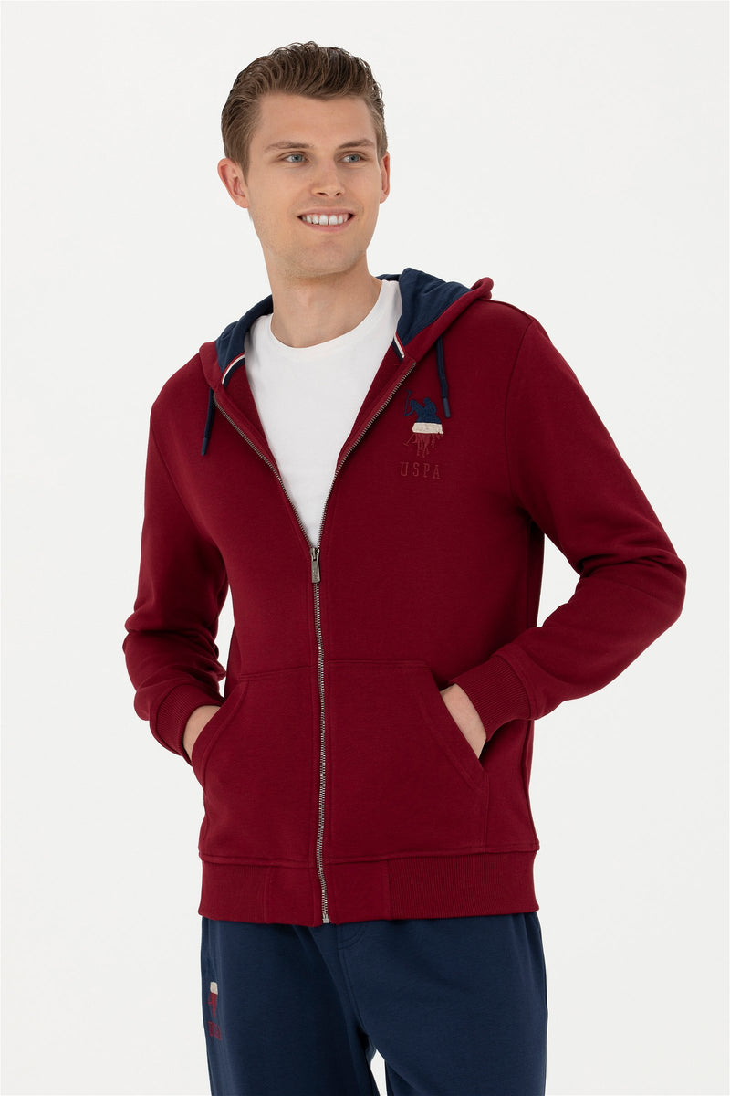 Hoodie me kapuç dhe zinxhir