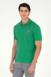 Bluzë polo klasike me logo shumëngjyrëshe