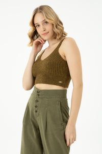 Crop-top triko