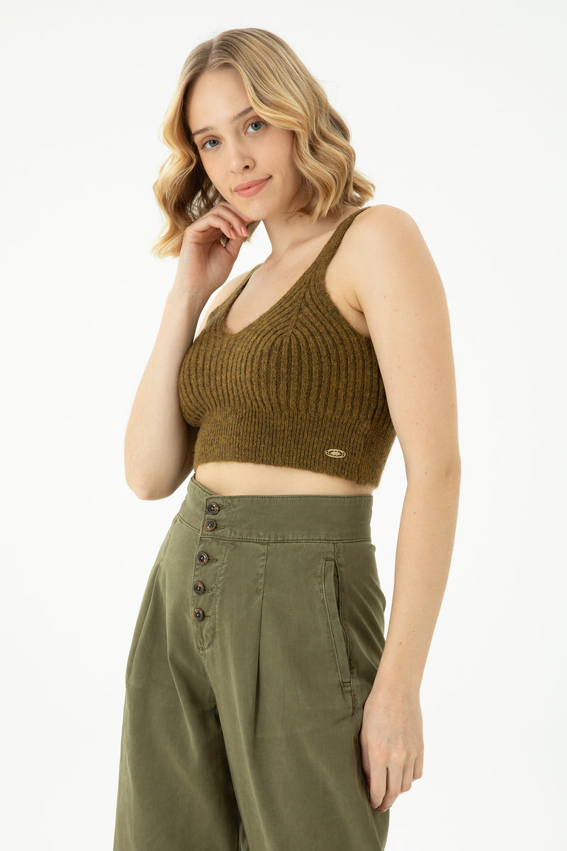 Crop-top triko