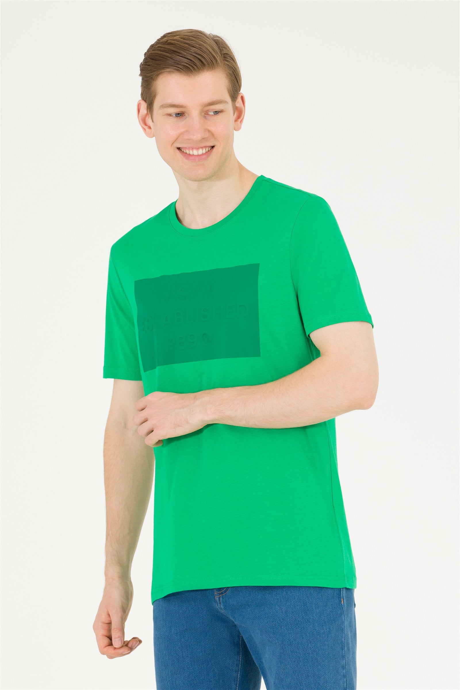 T-shirt USPA me shkrim 3D