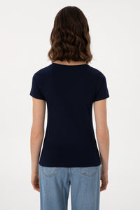 T-shirt bazik me logo minimaliste