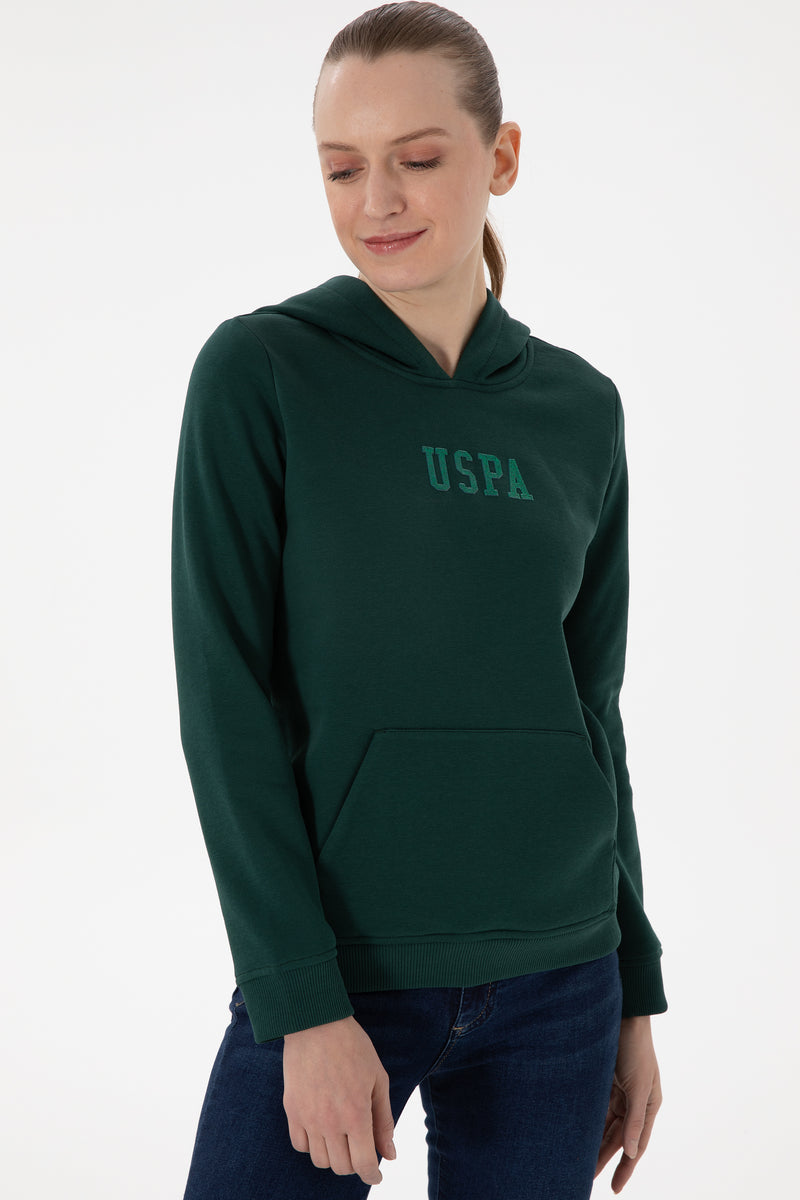 Hoodie me shkrim USPA me shkëlqim