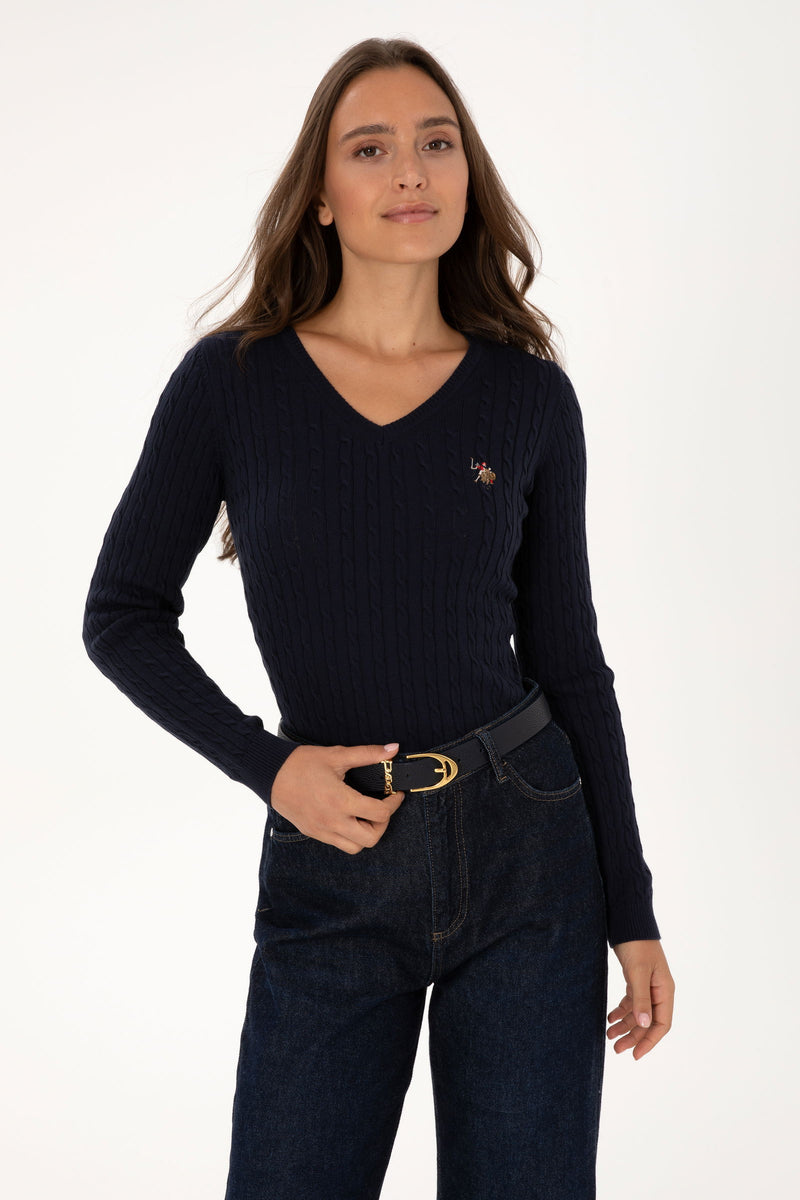 Triko klasike me logo të qëndisur