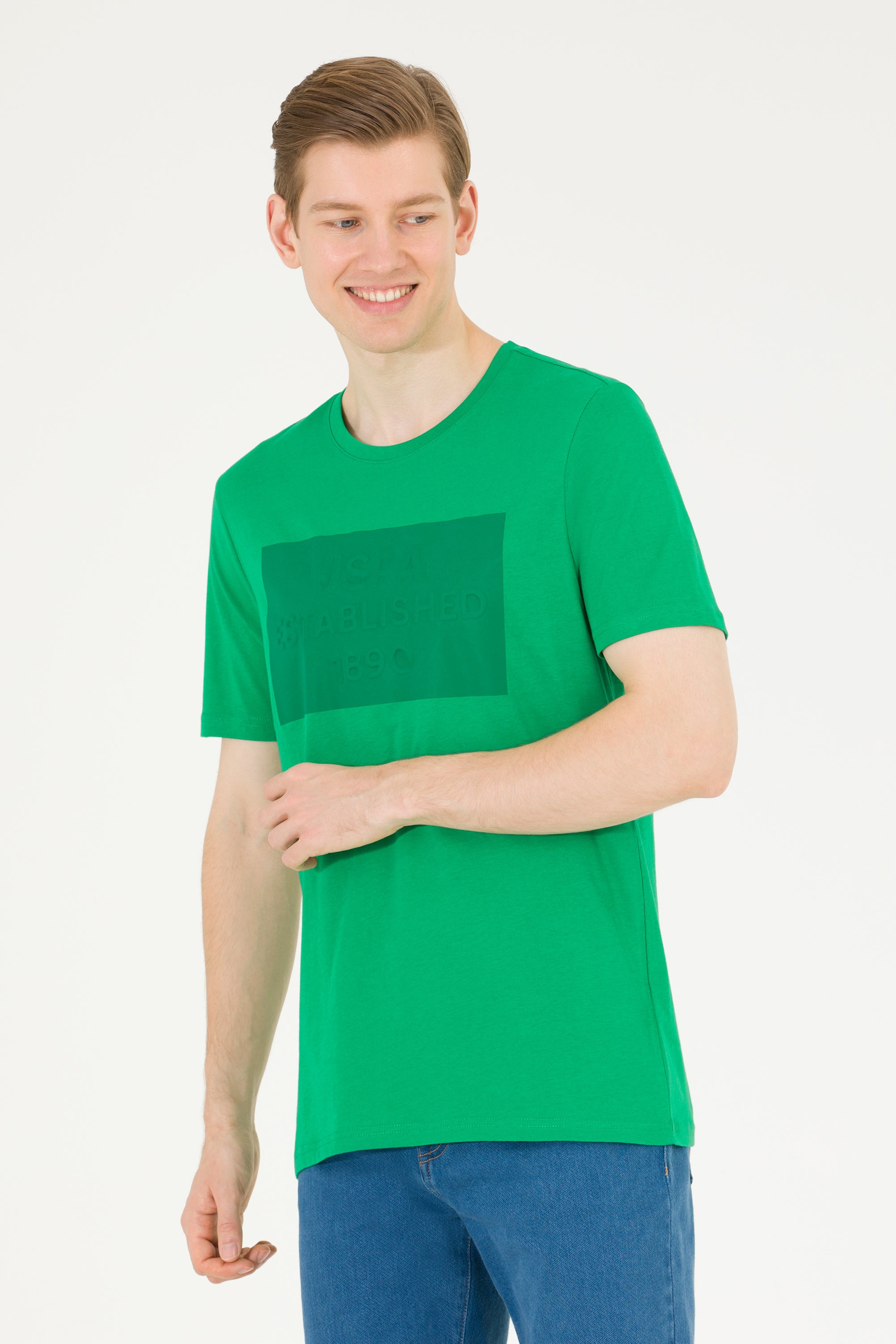T-shirt USPA me shkrim 3D