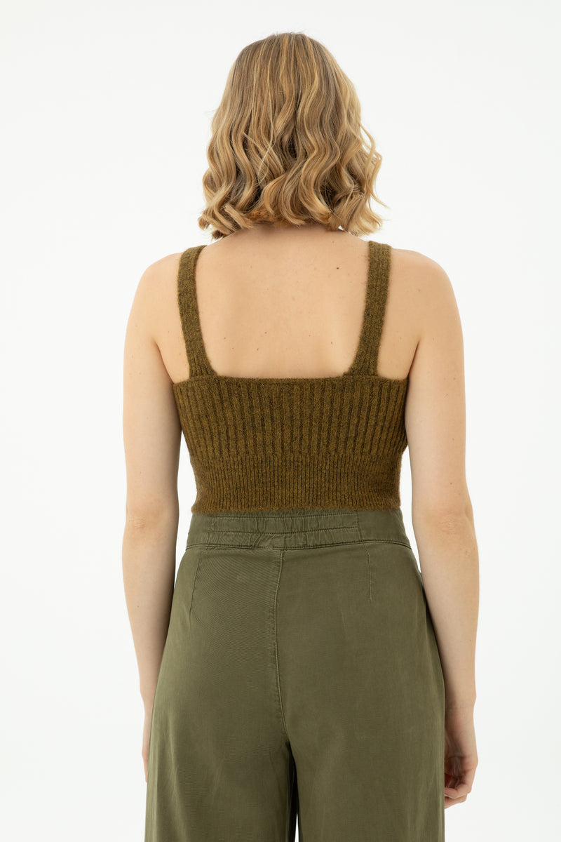 Crop-top triko