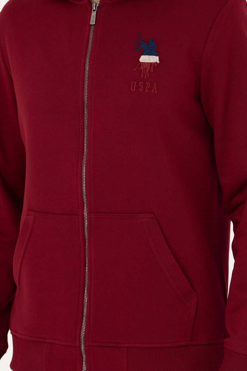 Hoodie me kapuç dhe zinxhir