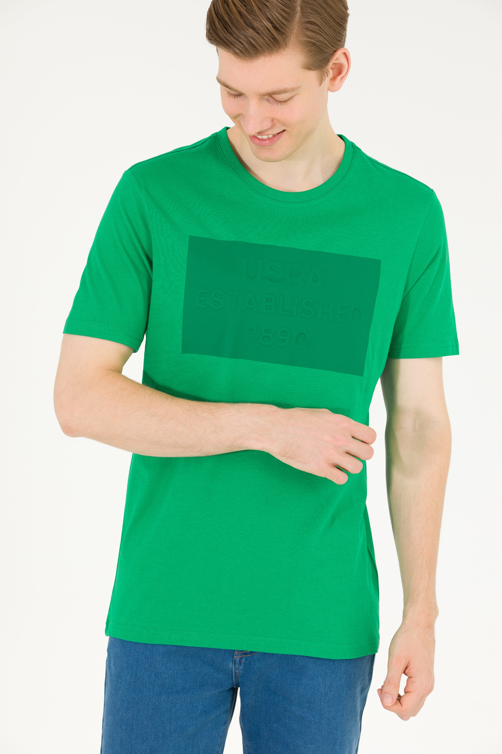T-shirt USPA me shkrim 3D