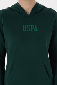 Hoodie me shkrim USPA me shkëlqim