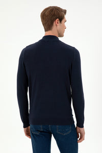 Pulovër klasike me jakë dhe zinxhir