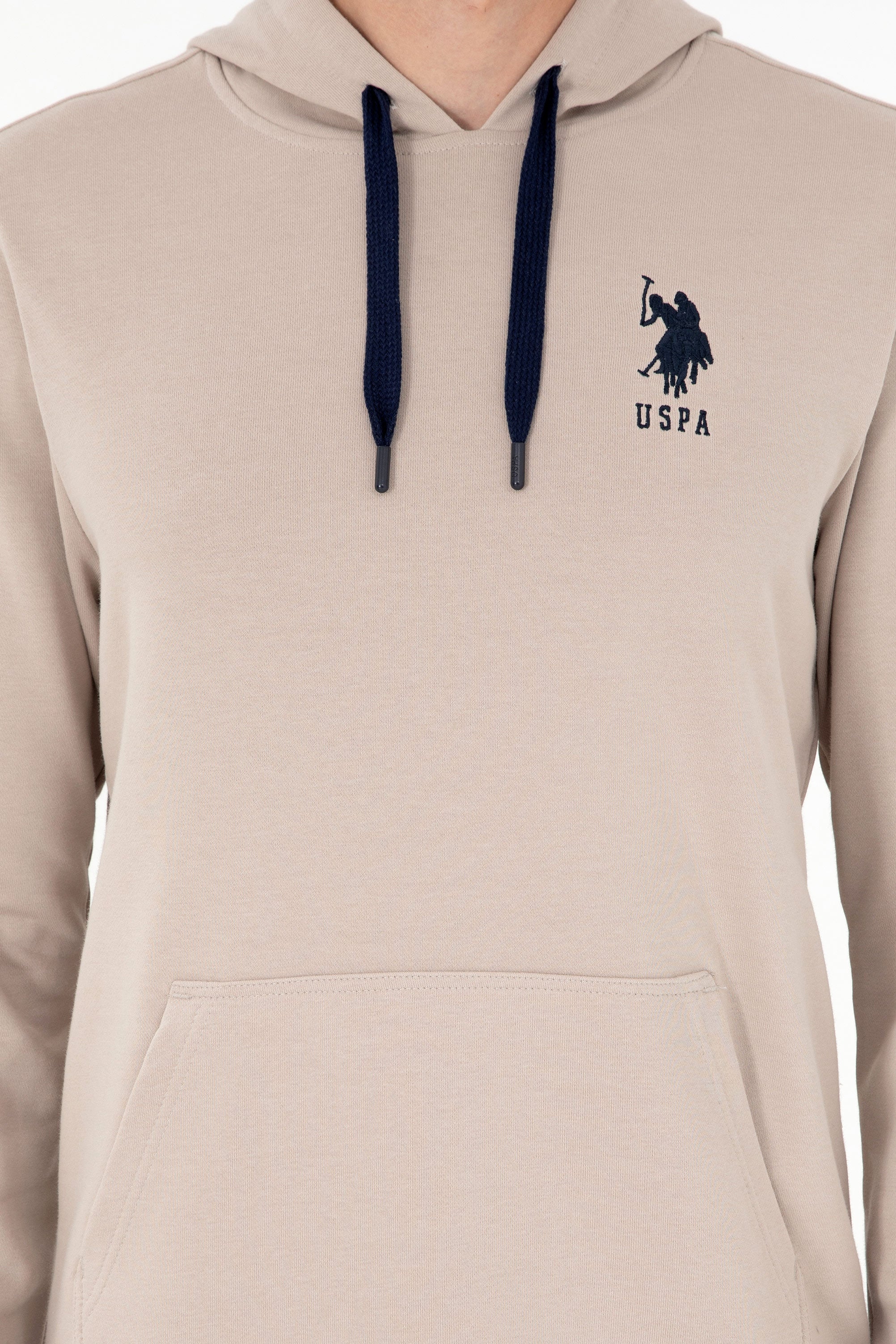 Hoodie me logo të qëndisur