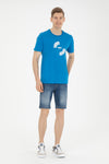T-shirt USPA Sport me print minimalist