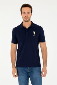 Bluzë polo klasike me logo shumëngjyrëshe