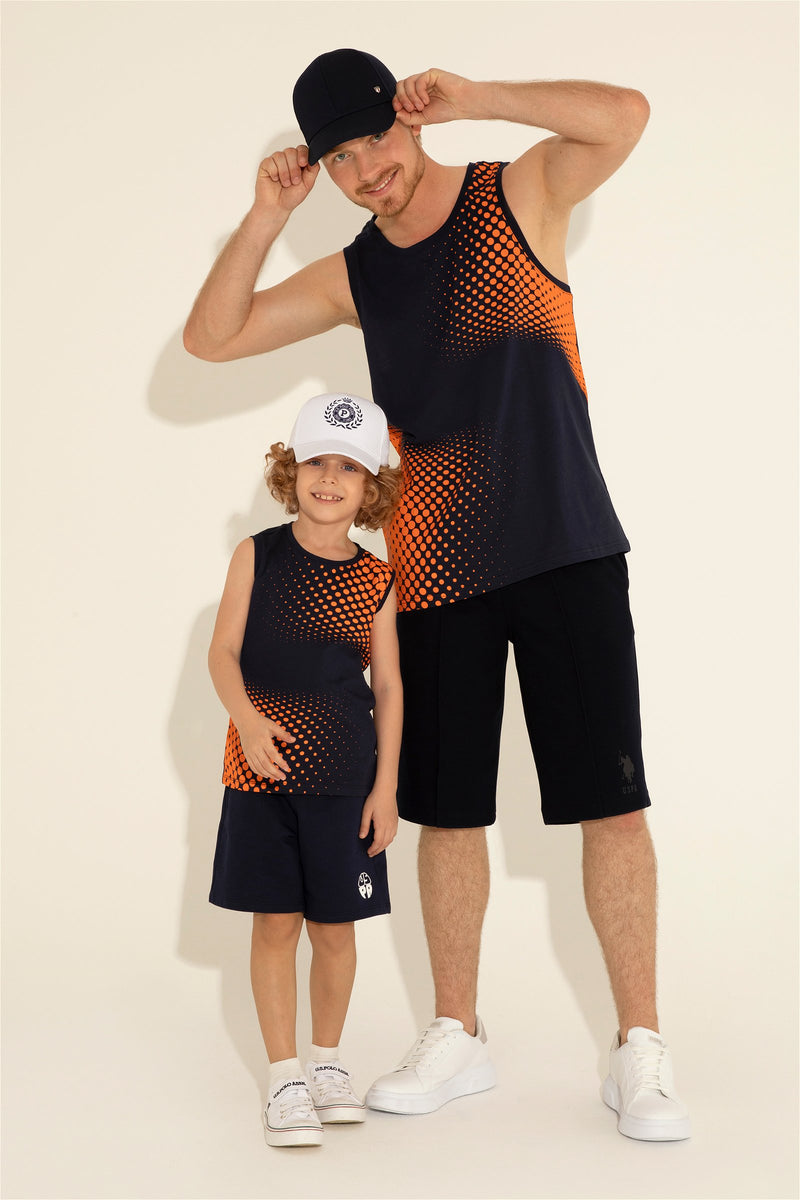 Kanotierë USPA Sport me print efekt 3D për djem