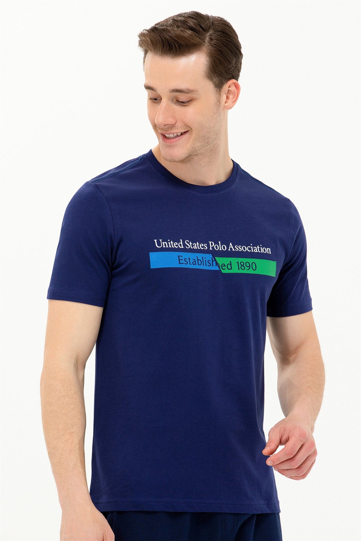 Short-sleeved T-shirts with inscriptions
