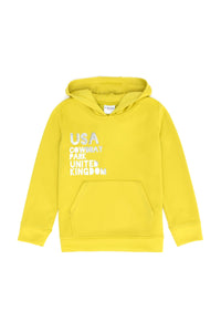 Hoodie me shkrime me temina për vajza