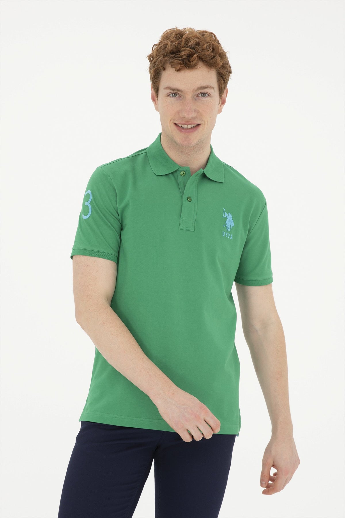 Bluzë polo me numrin ´3´