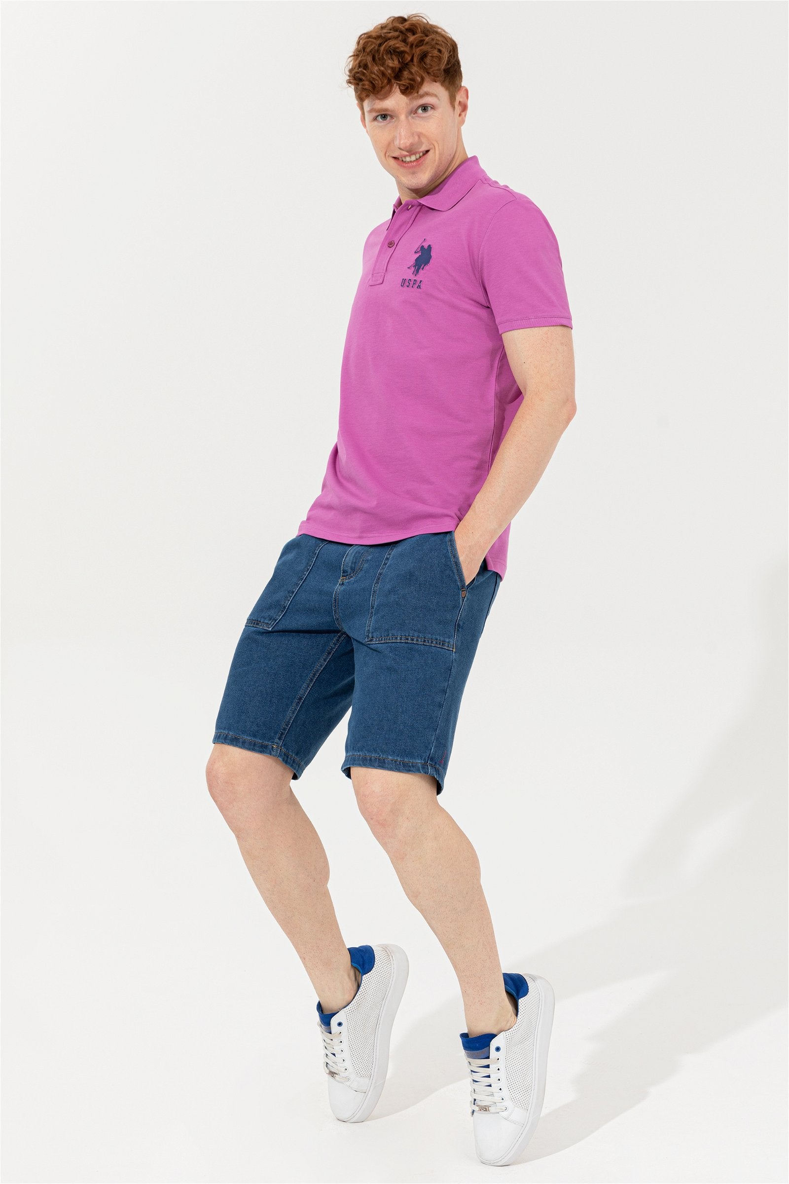 Bluzë polo me print 3D