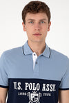 Bluzë polo tringjyrëshe