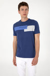 T-shirt me panele ngjyrash