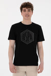 T-shirt me grafik të stampuar