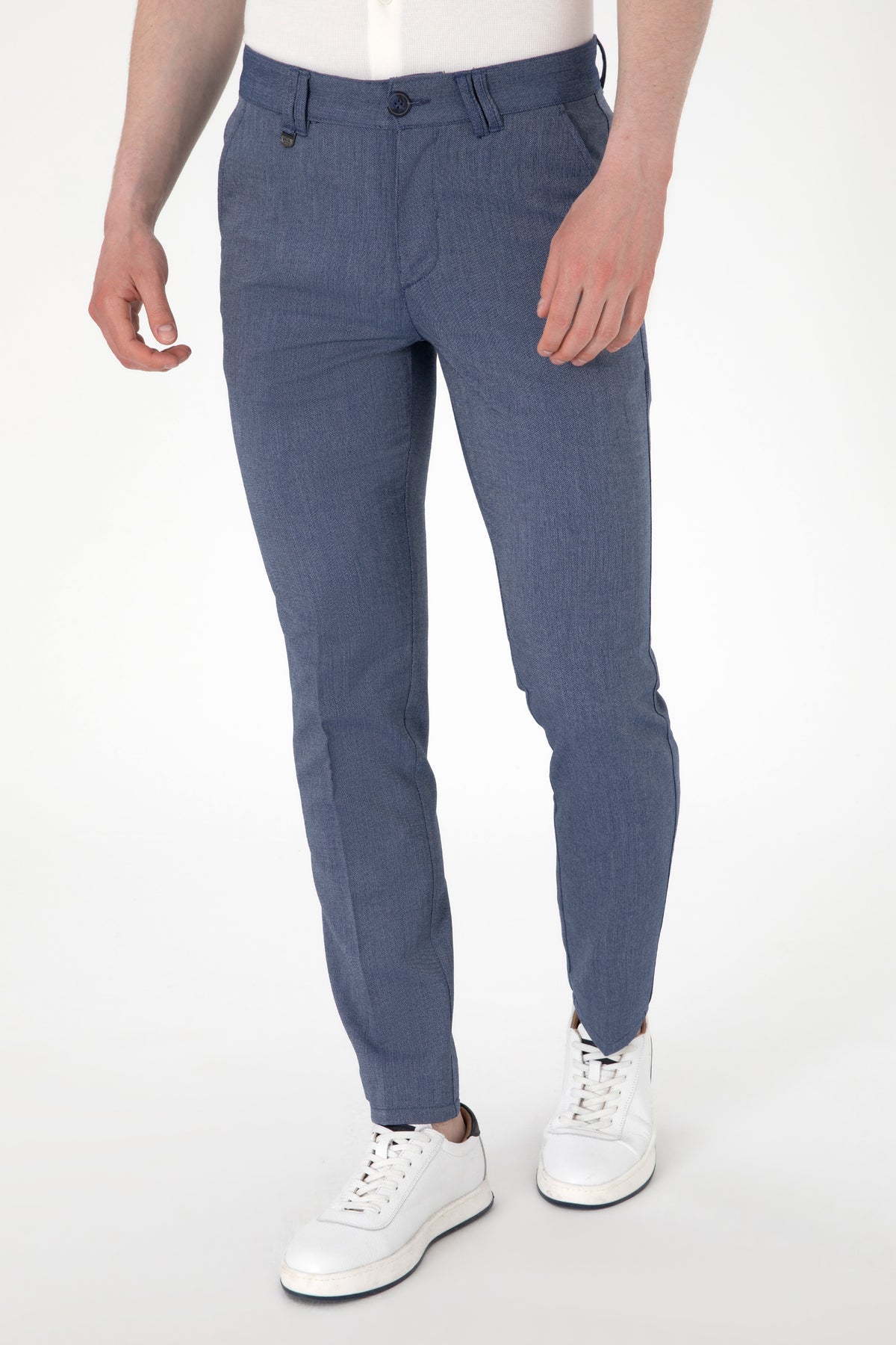 Classic slim-fit chino pants