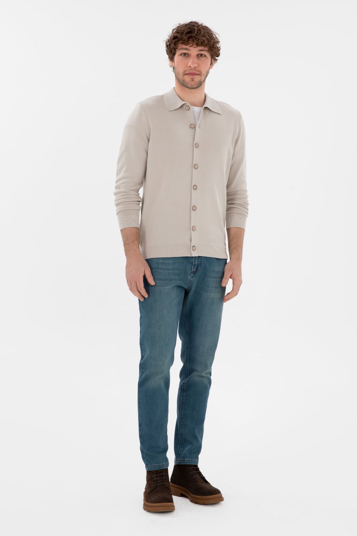 Xhinse të drejta me logo të qëndisur USPA